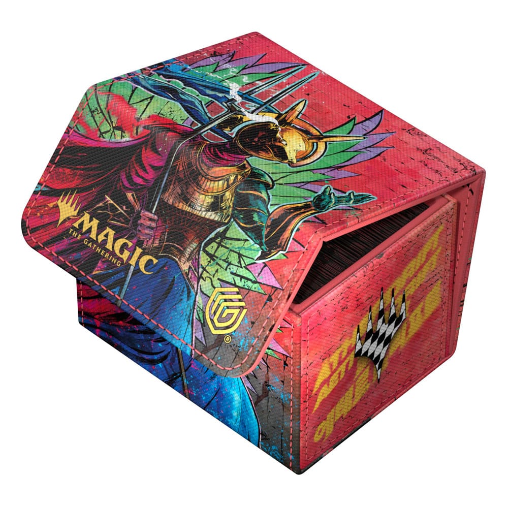 Boîte de deck Ultimate Guard Sidewinder 100+ Xenoskin avec logo Ultimate Guard