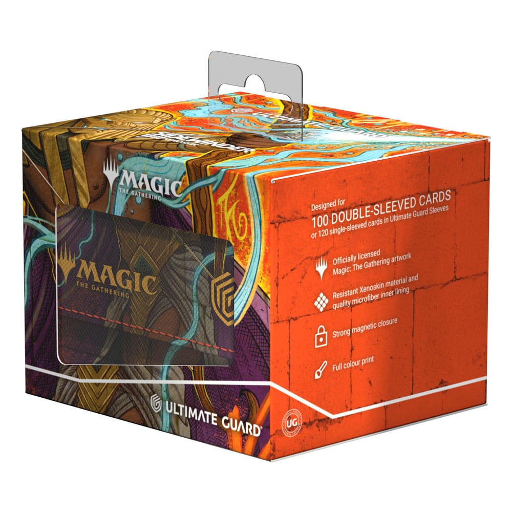 Détail de la doublure intérieure en microfibre de la boîte Sidewinder