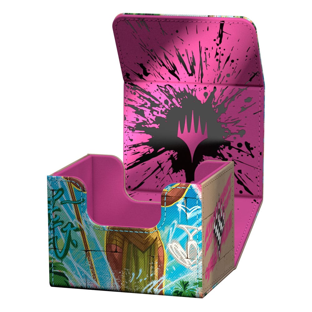 Détail de la fermeture magnétique de la boîte Ultimate Guard Sidewinder 100+ Xenoskin