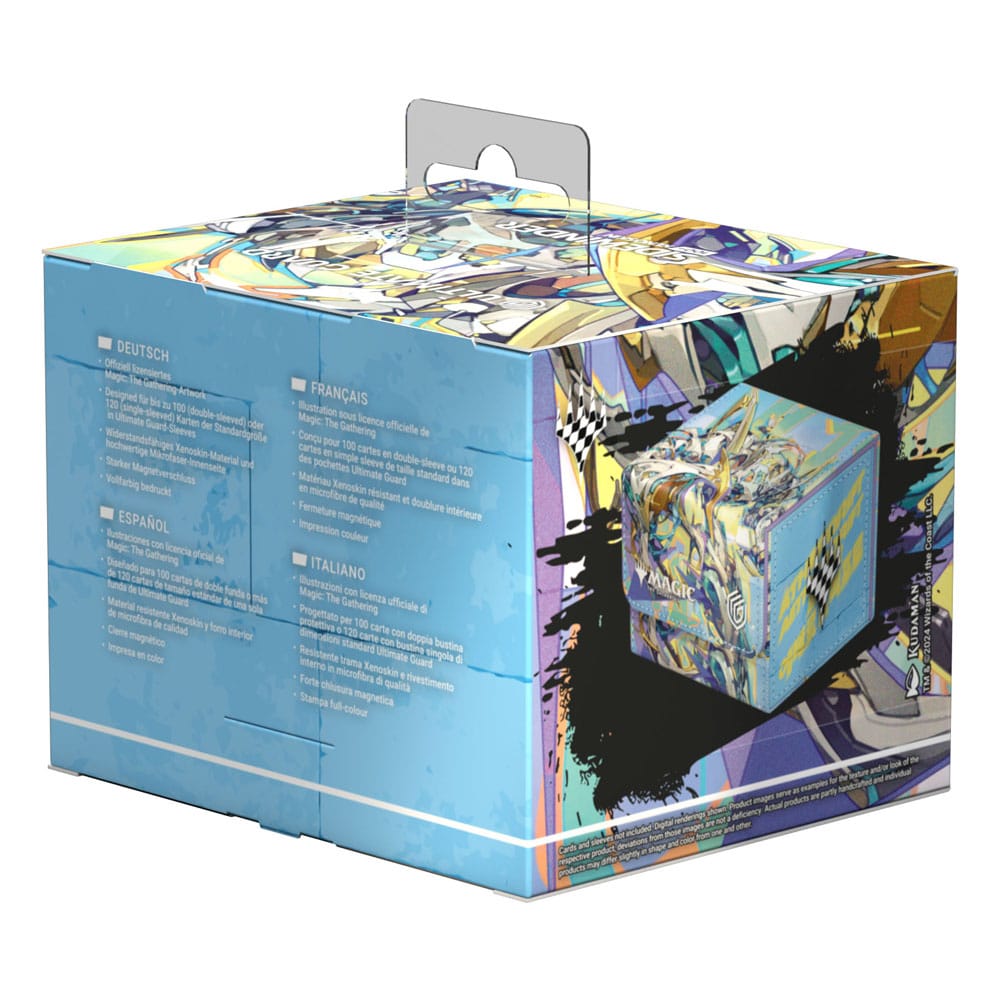 Illustration Aetherdrift Riptide Gearhulk sur la boîte de deck Ultimate Guard