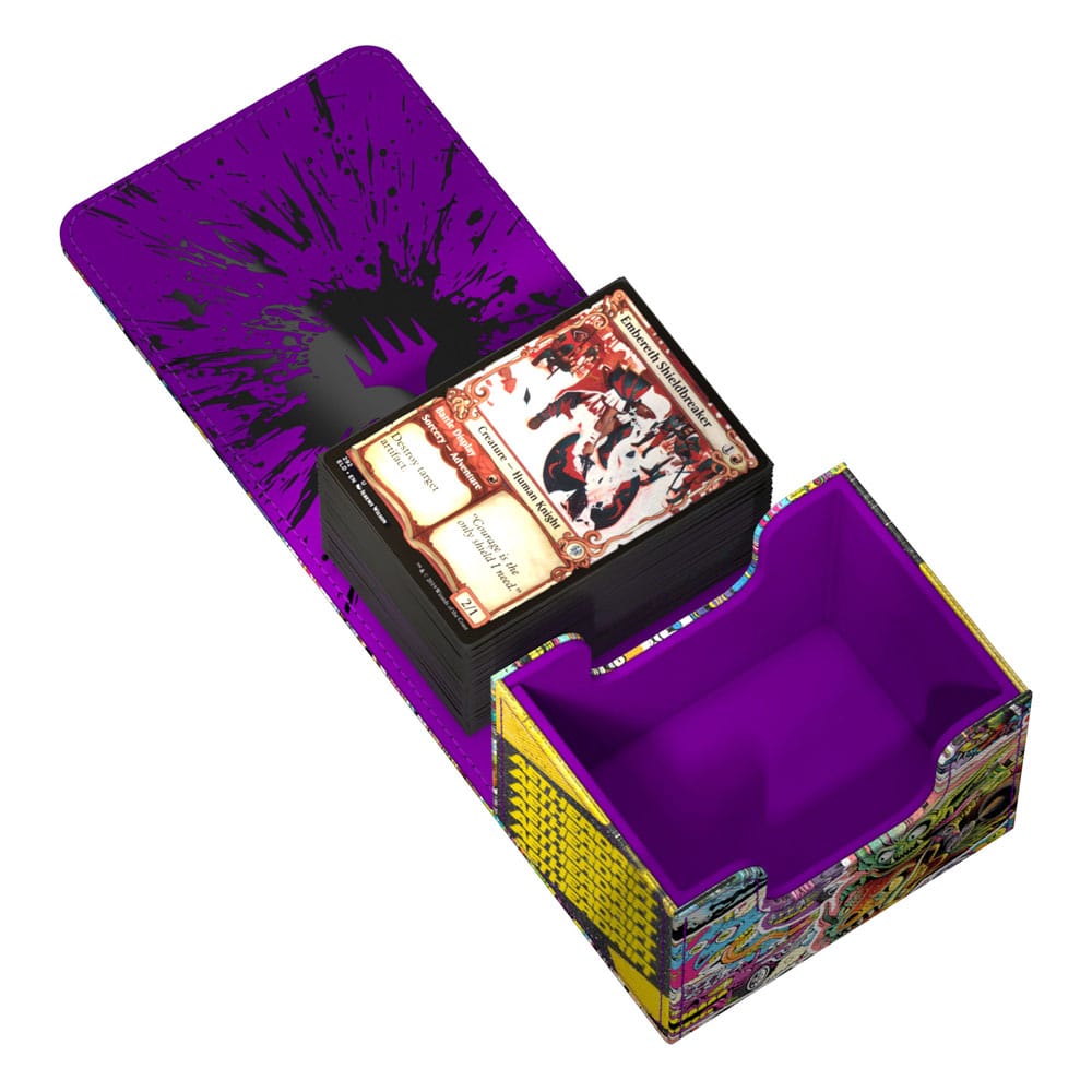 Illustration « stickerbomb » de l'édition spéciale Aetherdrift Revved-Up Racers sur la boîte