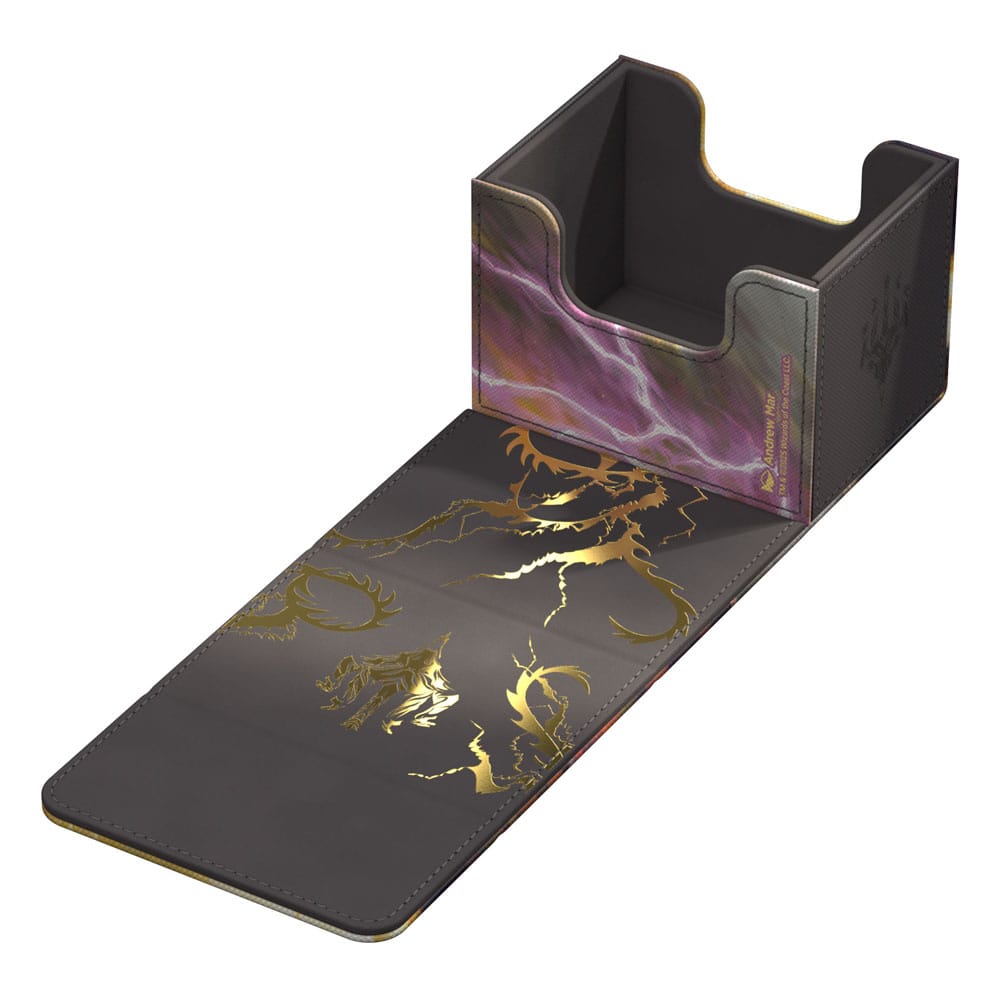 Vue arrière de la boîte de deck Ultimate Guard Sidewinder 100+ Xenoskin