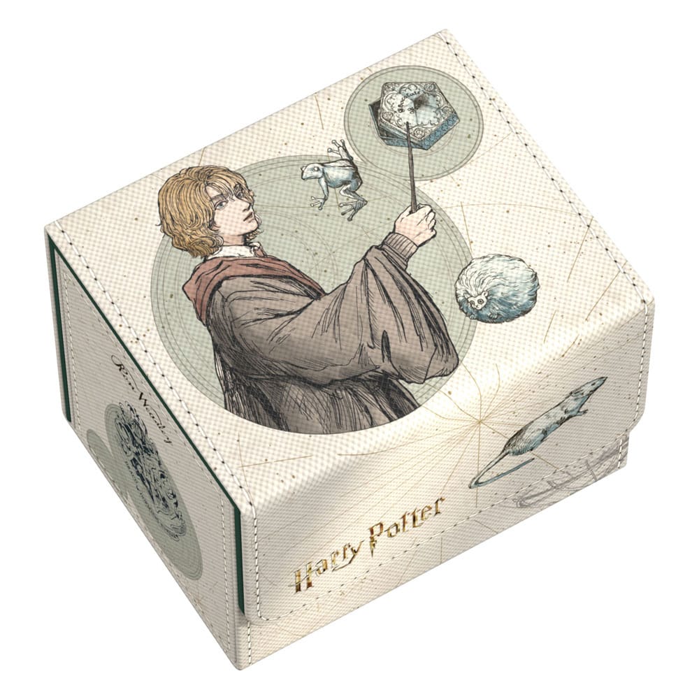 Fermeture magnétique de la deck box Ultimate Guard Harry Potter Ron Weasley