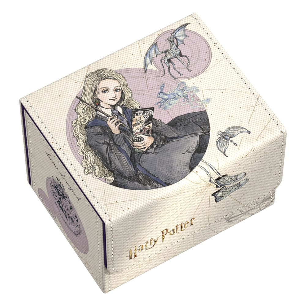 Deck box Ultimate Guard Sidewinder 100+ Xenoskin Harry Potter Luna Lovegood avec des cartes à l'intérieur