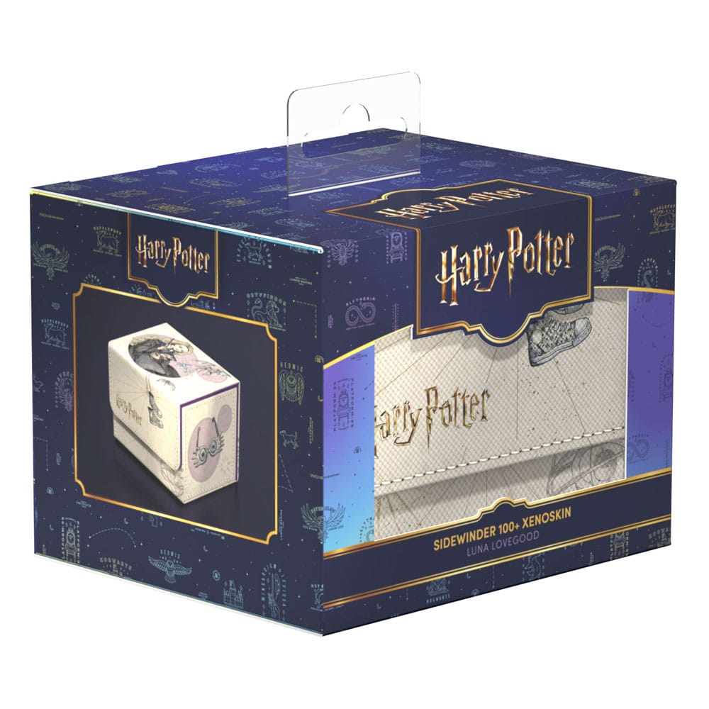 Boîte de rangement Ultimate Guard Sidewinder 100+ Xenoskin Harry Potter Luna Lovegood, angle différent