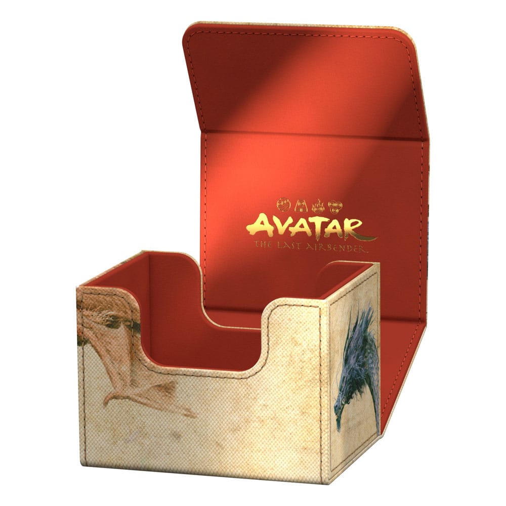 Plusieurs boîtes de deck Ultimate Guard Sidewinder empilées, illustrant leur format compact