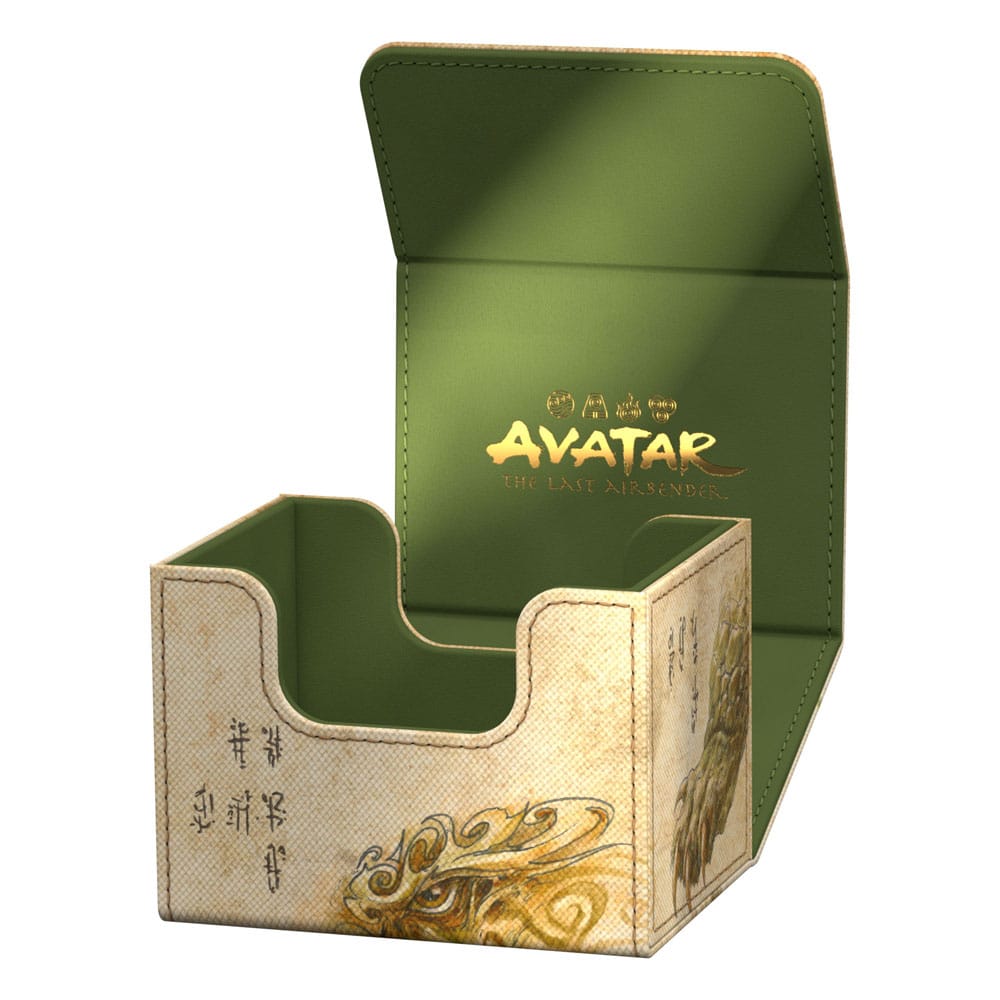 Boîte de deck Ultimate Guard Sidewinder 100+ Xenoskin avec des cartes Magic: The Gathering insérées