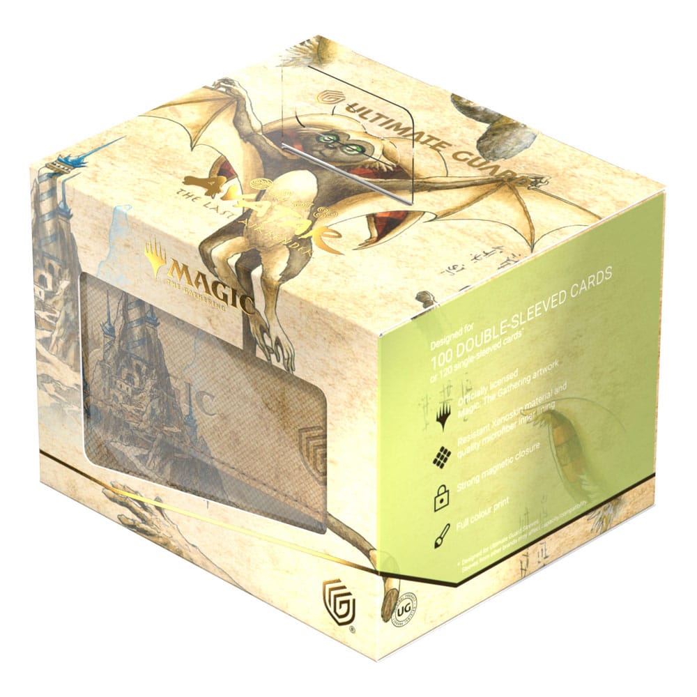 Détail de la texture Xenoskin et de l'impression couleur de la boîte de deck