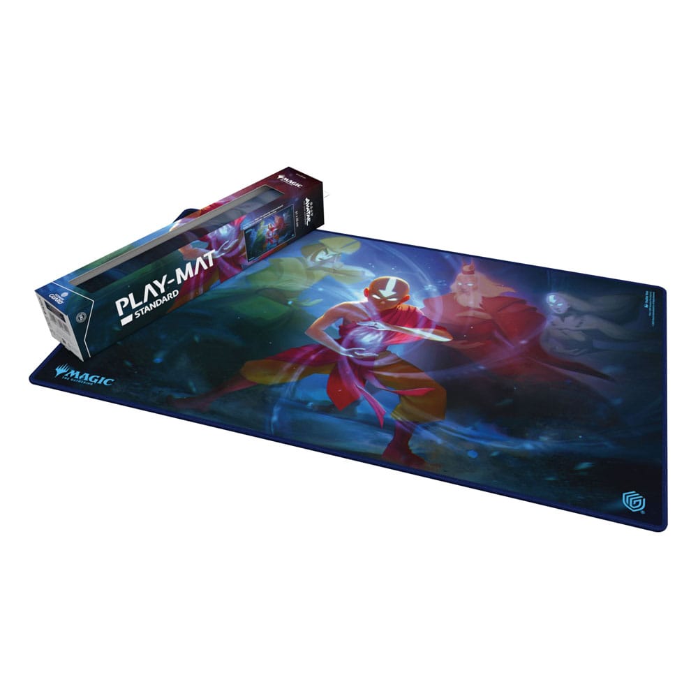 Playmat Ultimate Guard Magic The Gathering Avatar en situation avec des cartes et accessoires