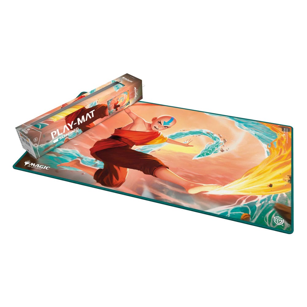Gros plan sur la surface douce du playmat Ultimate Guard