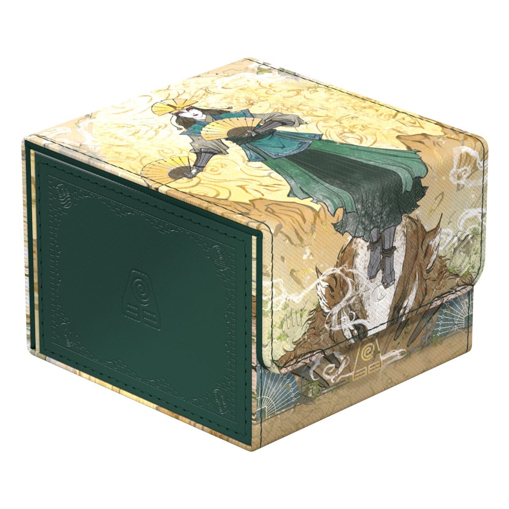 Sidewinder 133+ ouvert montrant l'intérieur en microfibre et l'illustration Kyoshi