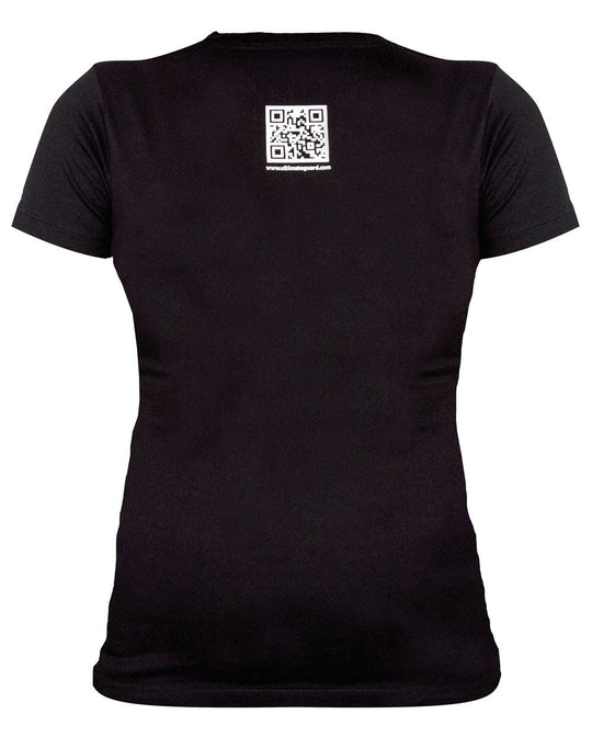 Détail du tissu 100% coton du T-shirt Ultimate Guard noir
