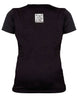 Détail du tissu 100% coton du T-shirt Ultimate Guard noir