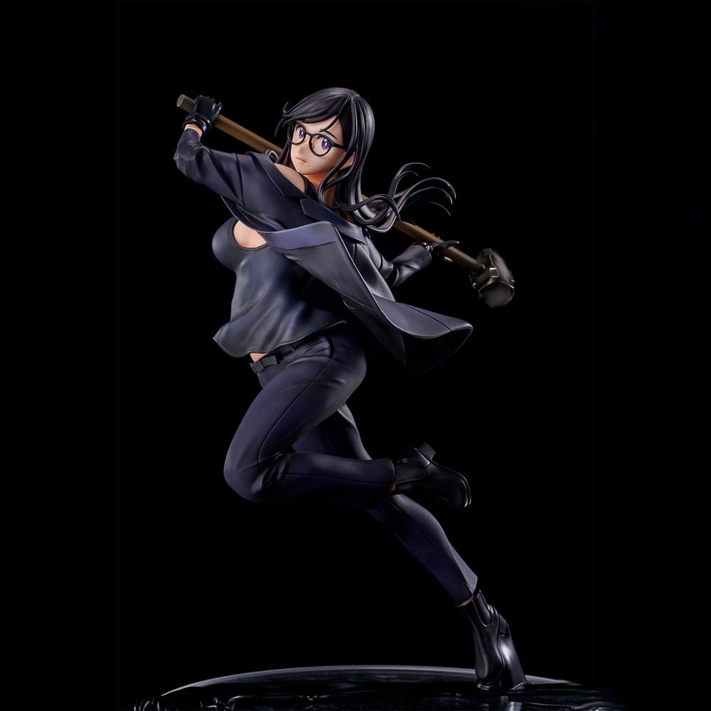 Figurine Minakata Hizuru Union Creative, gros plan sur le visage expressif