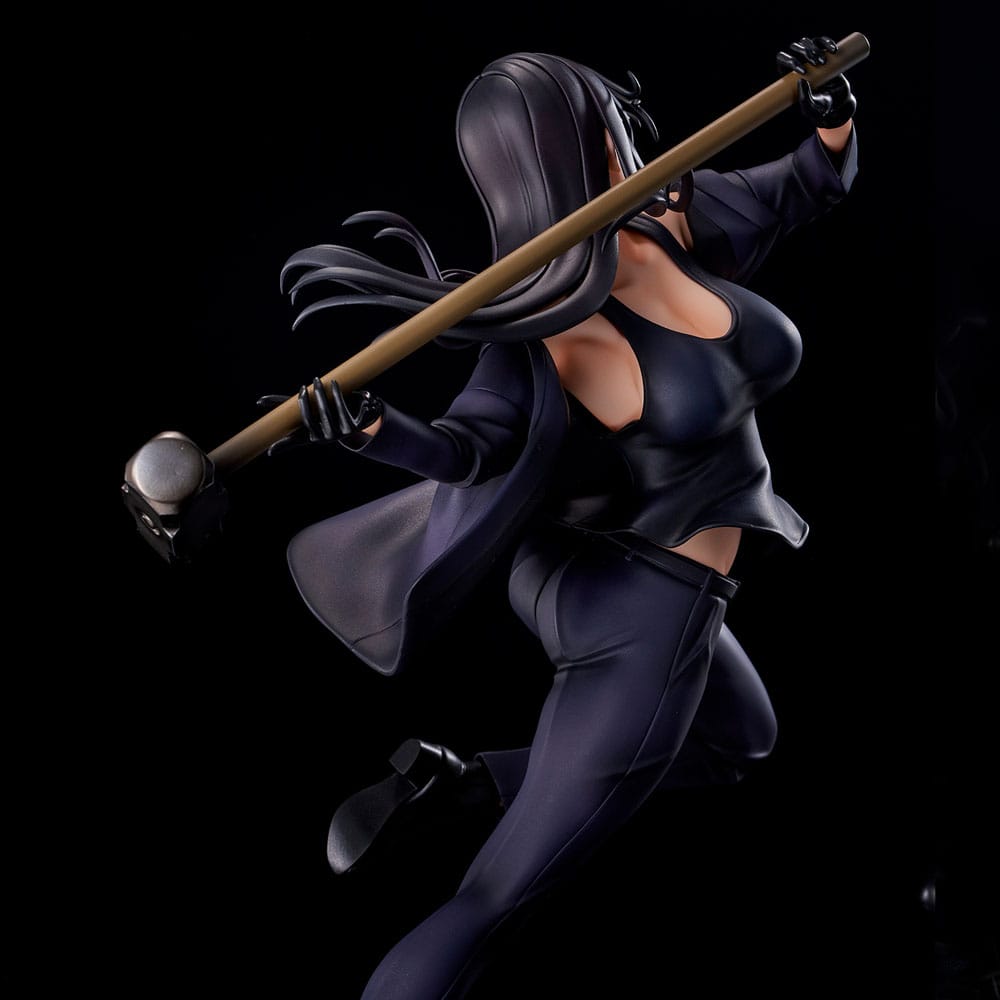 Statuette PVC Minakata Hizuru, détails des accessoires et de la tenue