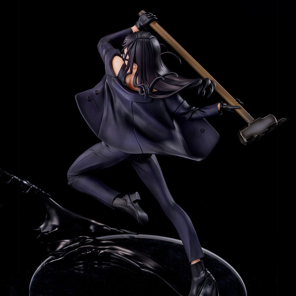 Vue latérale de la figurine Minakata Hizuru 27 cm, profil gauche