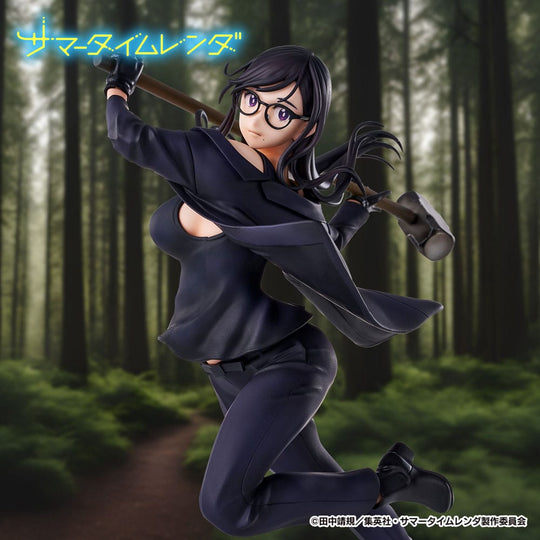 Minakata Hizuru en pose emblématique, figurine de collection dynamique