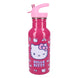 Bouteille Hello Kitty Take A Sip Vadobag en acier inoxydable, vue de face avec motif Hello Kitty
