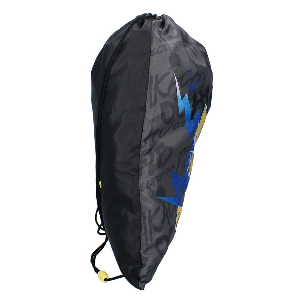 Vue du sac de sport Pokémon Vadobag vide, montrant l'intérieur