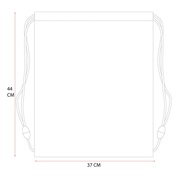 Gros plan sur la matière polyester du sac de sport Pokémon Vadobag