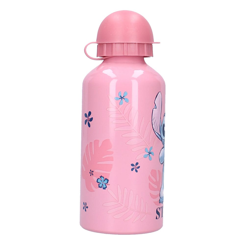Détail du bouchon et de l'anse de la bouteille Lilo & Stitch 500ml