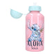 Enfant utilisant la bouteille Lilo & Stitch 500ml pour boire, illustrant l'usage quotidien.
