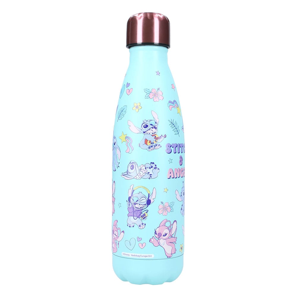 Gourde Lilo & Stitch Stitch Thirsty For More de Vadobag, design détaillé