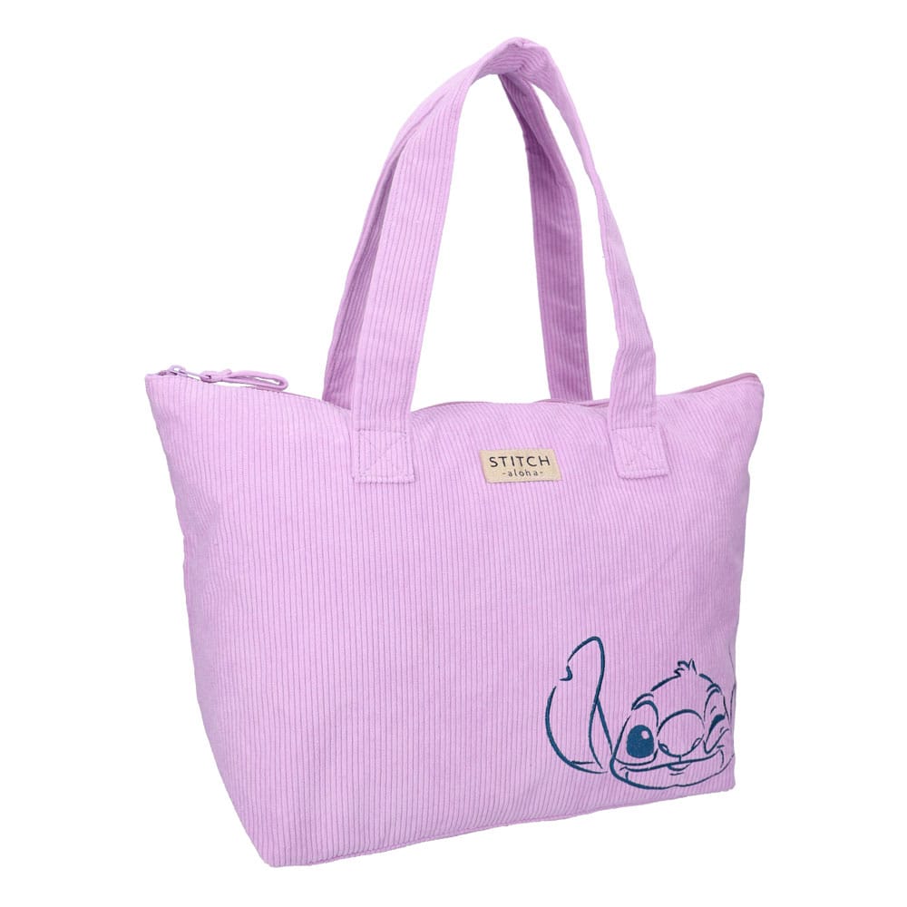 Sac shopping Lilo et Stitch Obsessed Pink de Vadobag, vue de face