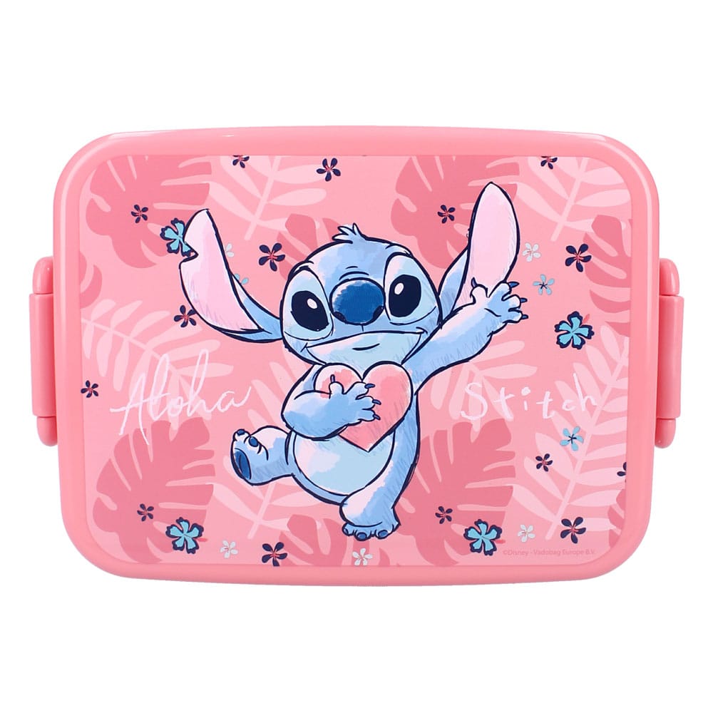 Boîte à goûter Stitch Bon Appetit! Lilo & Stitch Vadobag vue de face