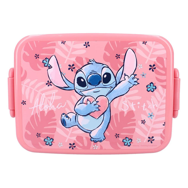 Boîte à goûter Stitch Bon Appetit! Lilo & Stitch Vadobag vue de face