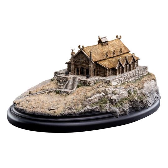 Vue d'ensemble de la statuette Edoras avec ses dimensions