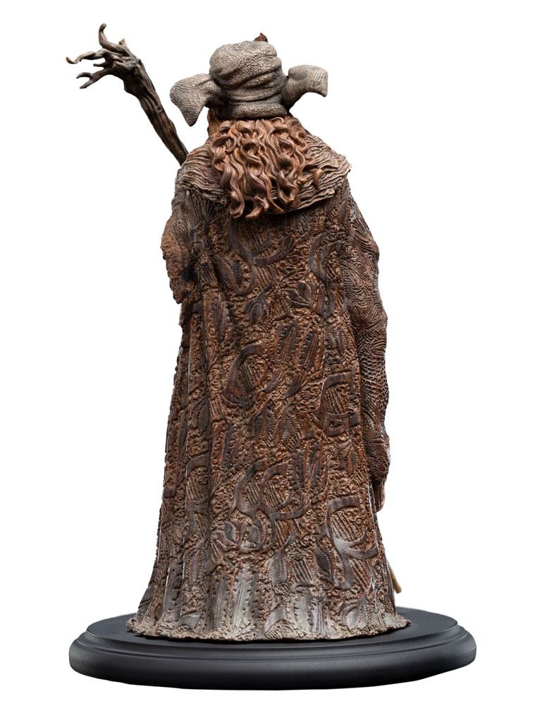 Statuette Radagast le Brun avec son bâton et son nid d'oiseaux