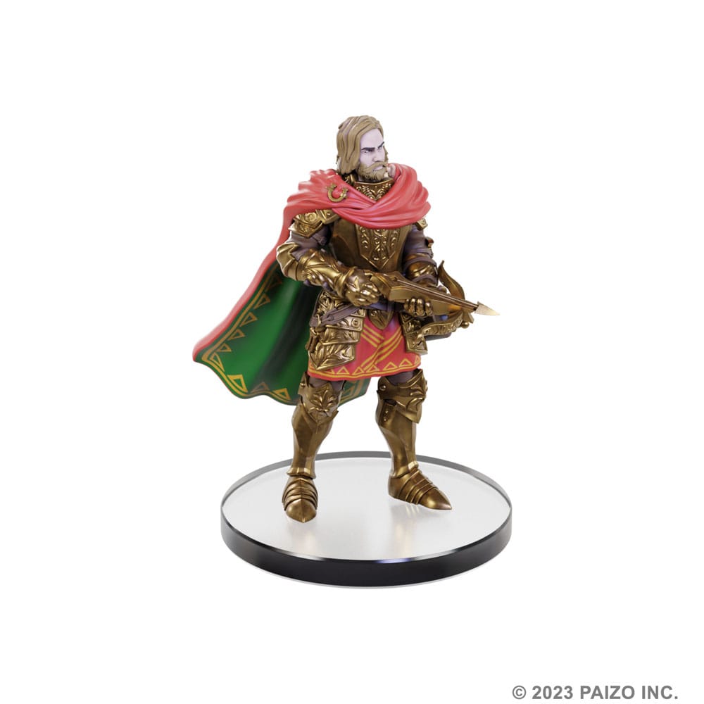 Gros plan sur les détails de peinture des figurines Pathfinder Wizkids