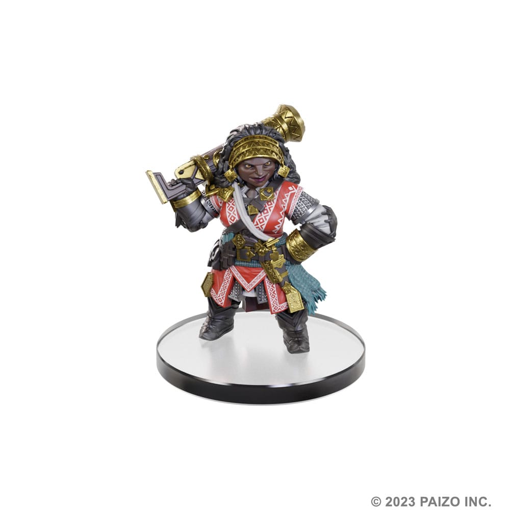 Miniature Pathfinder Iconic Heroes XI, personnage D en gros plan