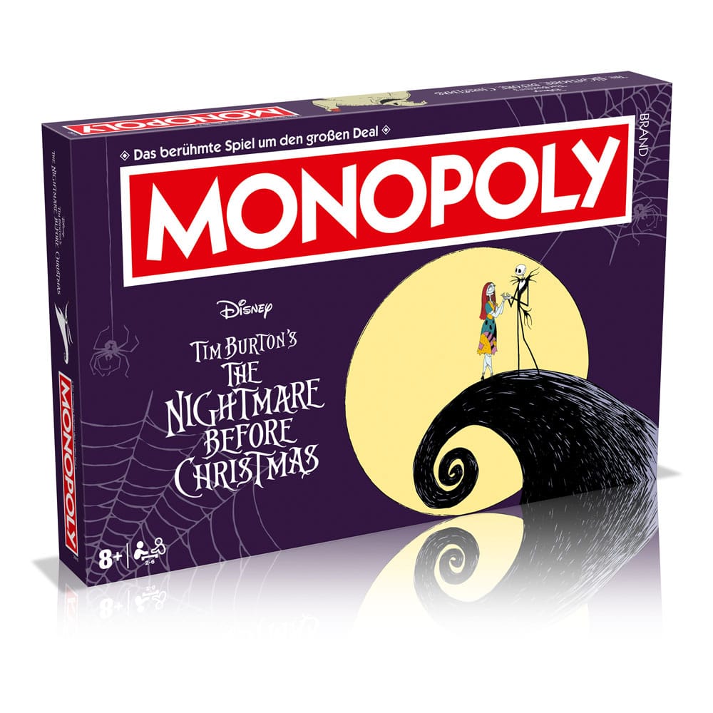 Monopoly L'Étrange Noël de Monsieur Jack - Boîte du jeu en allemand