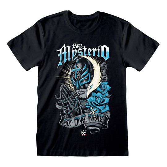 T-Shirt WWE Rey Mysterio officiel Heroes Inc. taille XL, motif masque