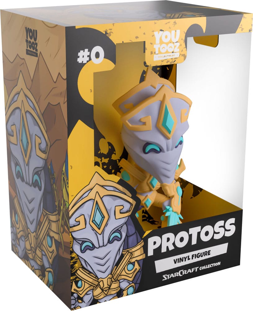 Figurine Youtooz Protoss Starcraft dans sa boîte-fenêtre