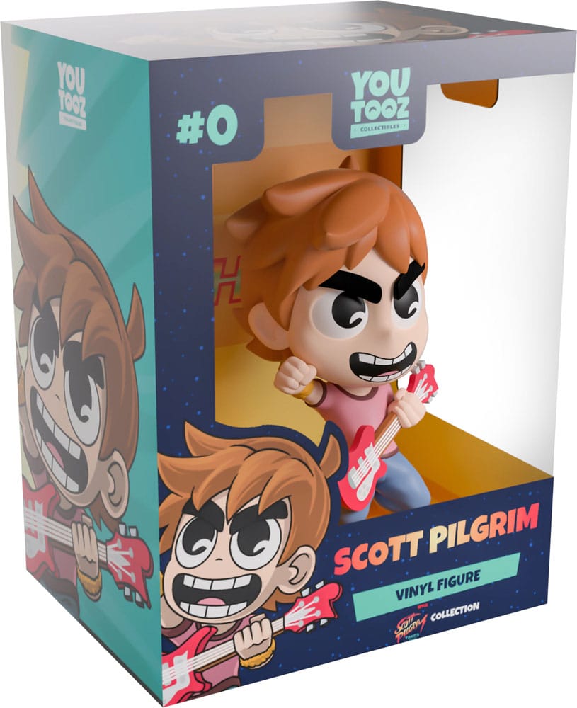 Figurine Scott Pilgrim Youtooz dans sa boîte-fenêtre