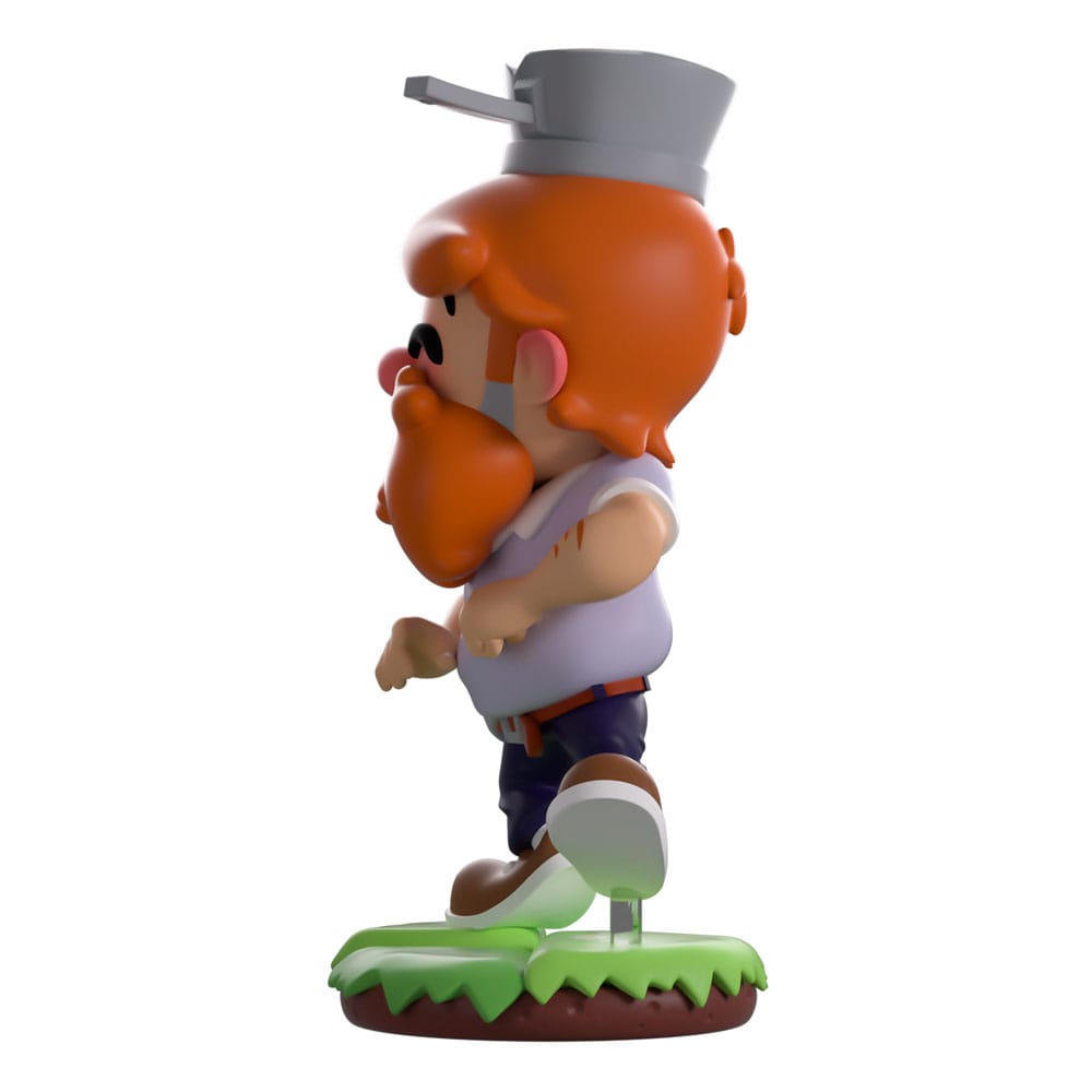 Emballage boîte-fenêtre de la figurine Youtooz Crazy Dave PvZ