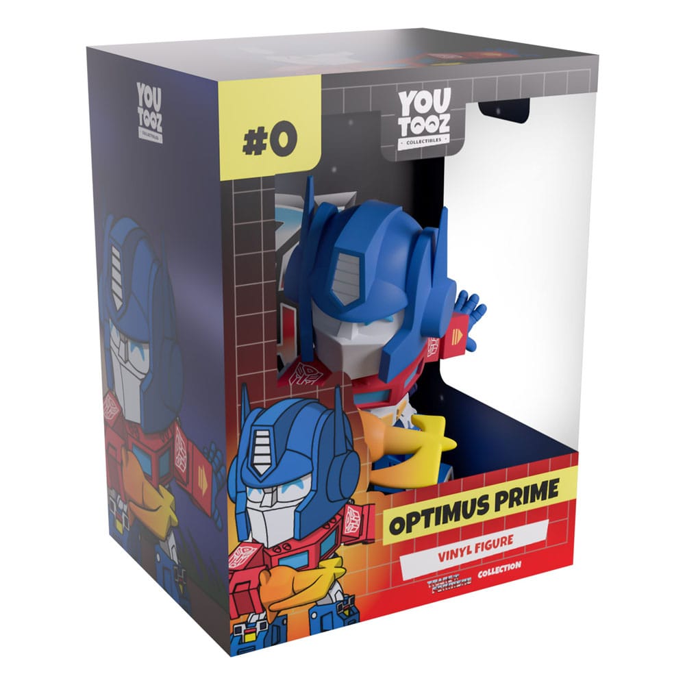 Figurine Optimus Prime Youtooz avec logo Transformers