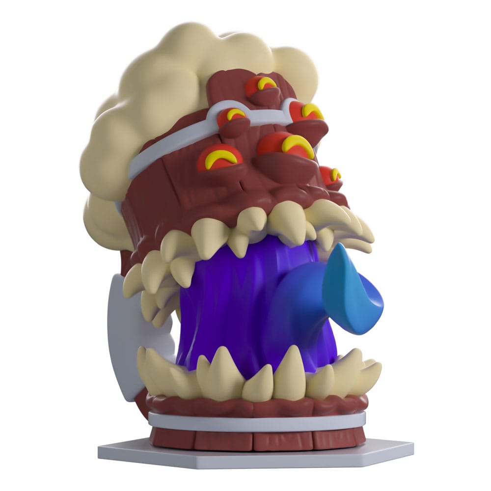 Figurine vinyle Mimic Dungeons & Dragons Youtooz, vue latérale montrant les pattes
