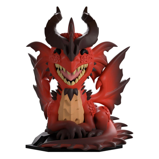 Figurine Youtooz Dungeons & Dragons Dragon Rouge 12 cm en vinyle, vue frontale détaillée