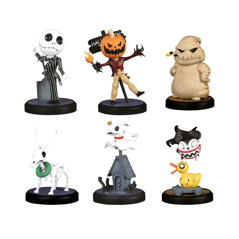 Présentoir de 6 figurines L'Étrange Noël de monsieur Jack YuMe Toys