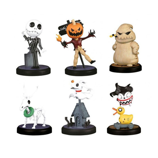 Présentoir de 6 figurines L'Étrange Noël de monsieur Jack YuMe Toys