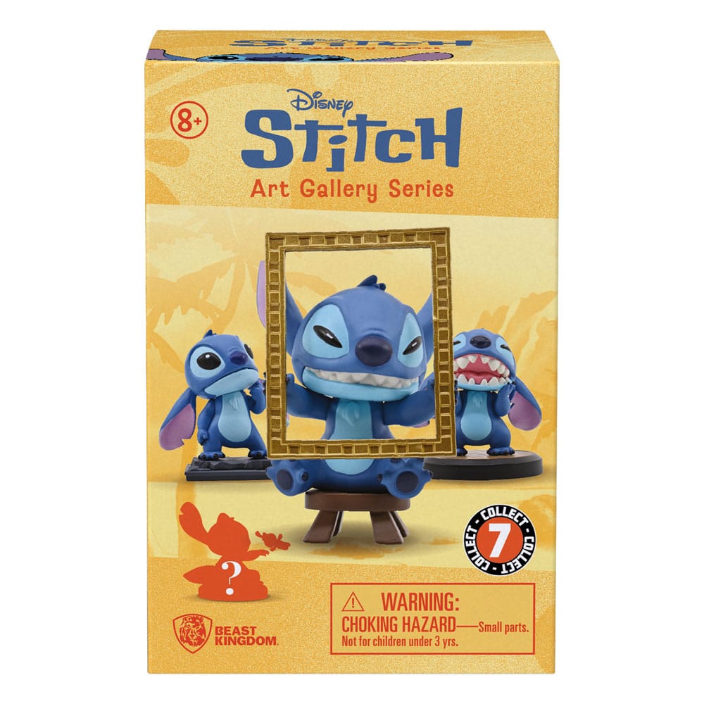 Figurine Stitch en pose dynamique de la collection YuMe Toys