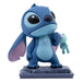 Vue latérale du présentoir de figurines Lilo & Stitch