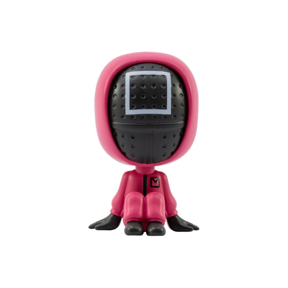 Gros plan sur une figurine Squid Game Bobble Head Gi-Hun de 6 cm