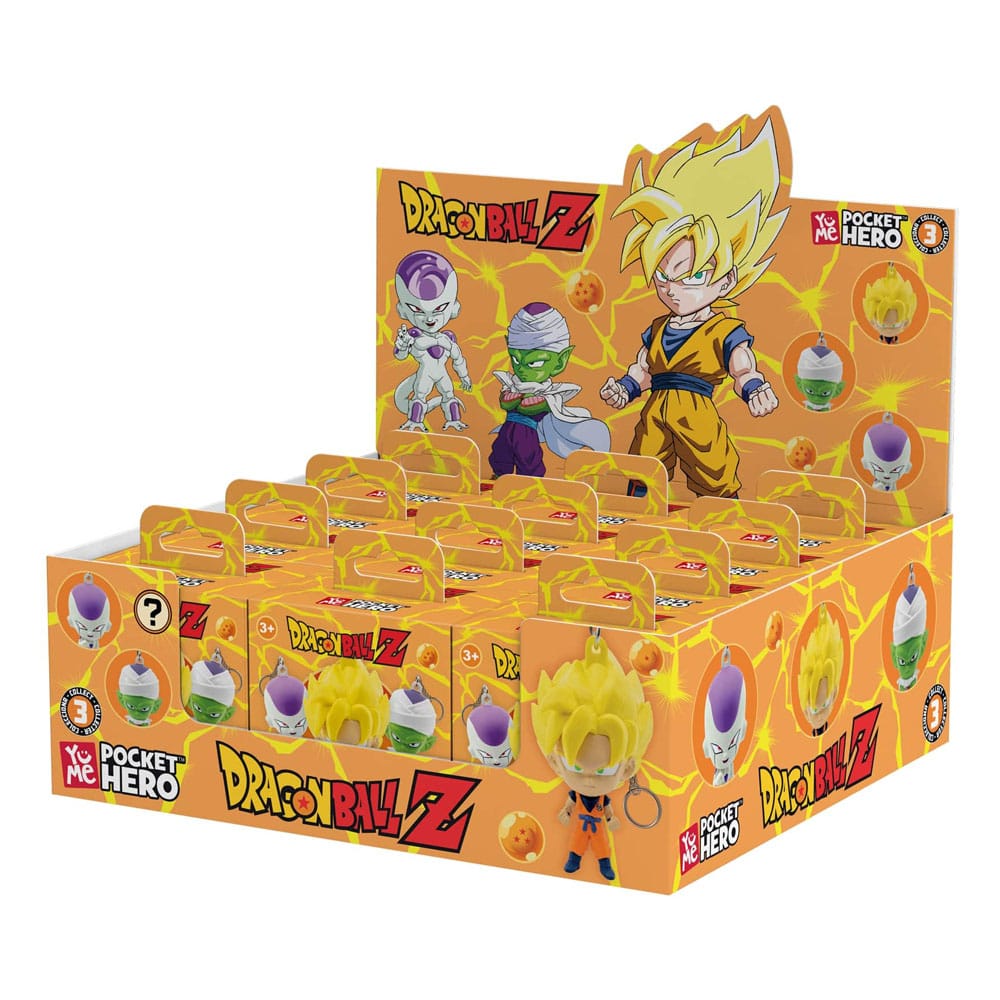 Porte-clés Dragon Ball Z de Frieza de la série Pocket Hero, produit officiel YuMe Toys