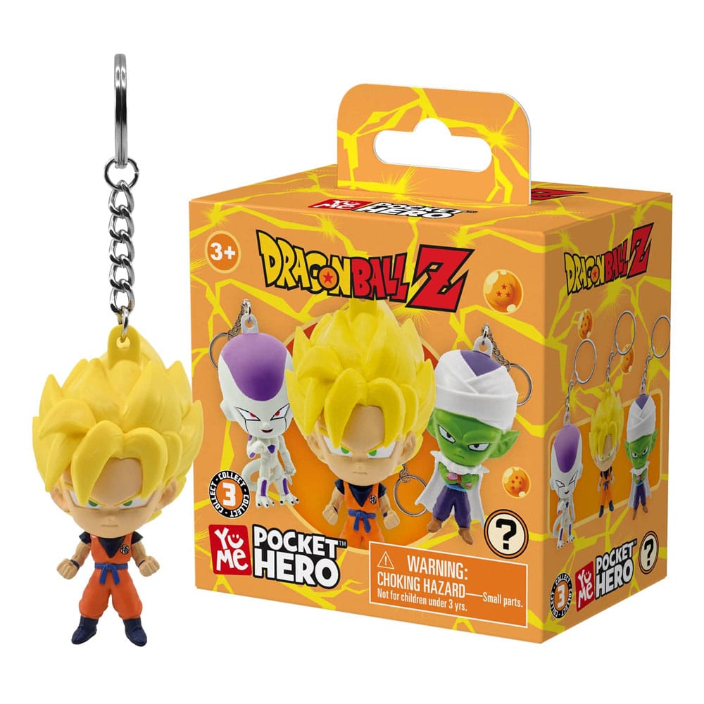 Porte-clés Dragon Ball Z de Gohan de la série Pocket Hero, idéal pour collectionneurs