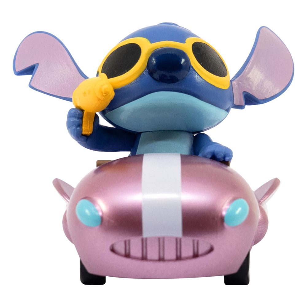 Gros plan sur la figurine Stitch Zoom Hero